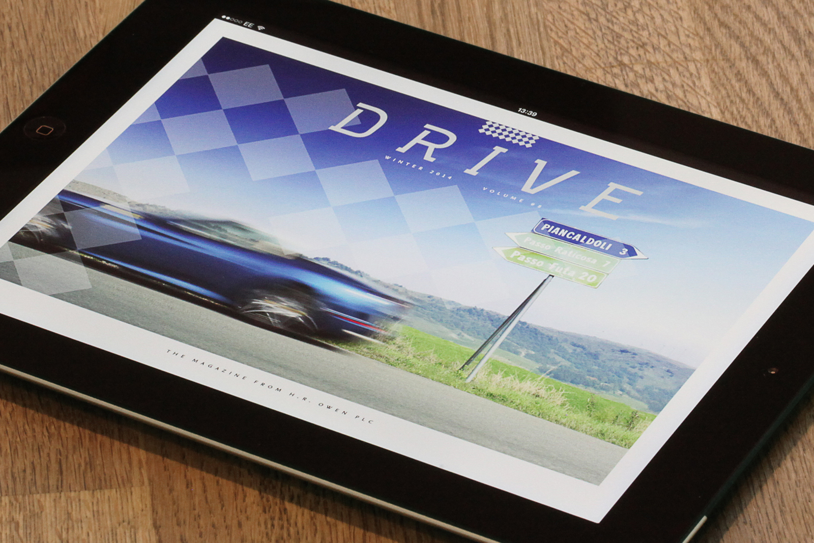 H.R. Owen Drive iPad app