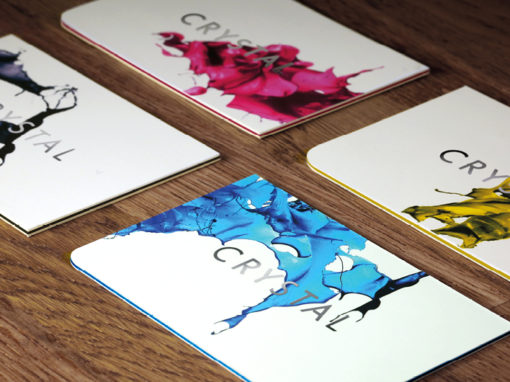 Crystal Press business cards