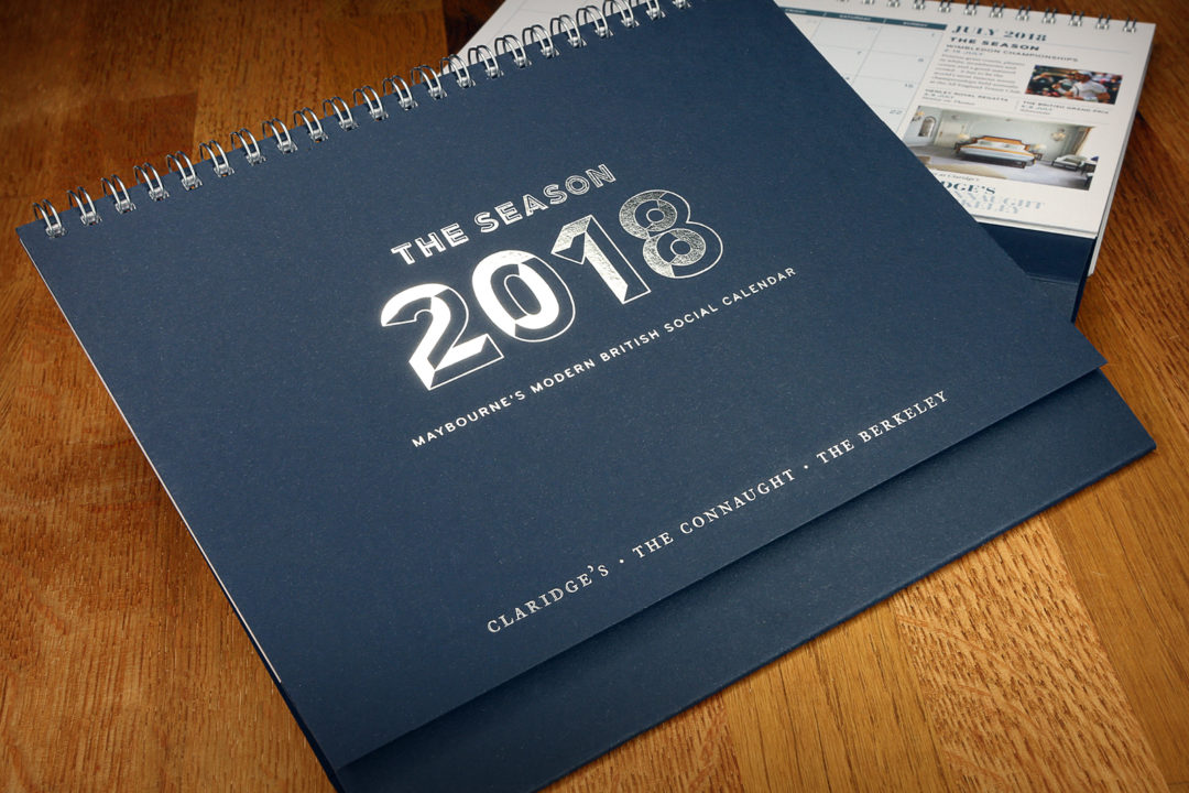 2018 Maybourne Group Calendar