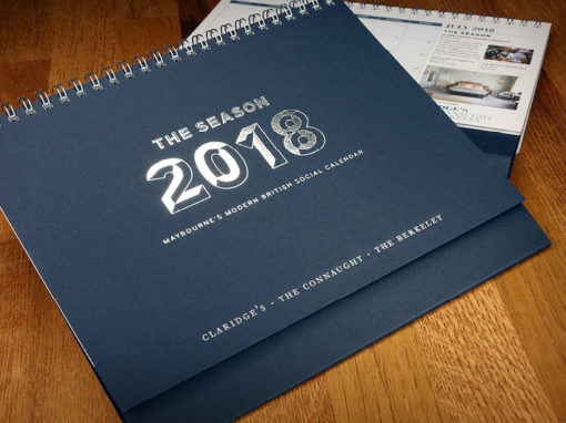 2018 Maybourne Group Calendar