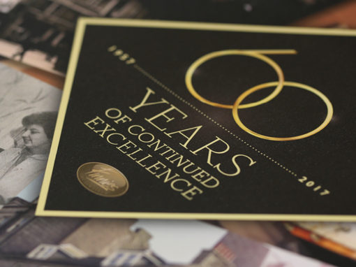 Finnies 60th Anniversary Brochure