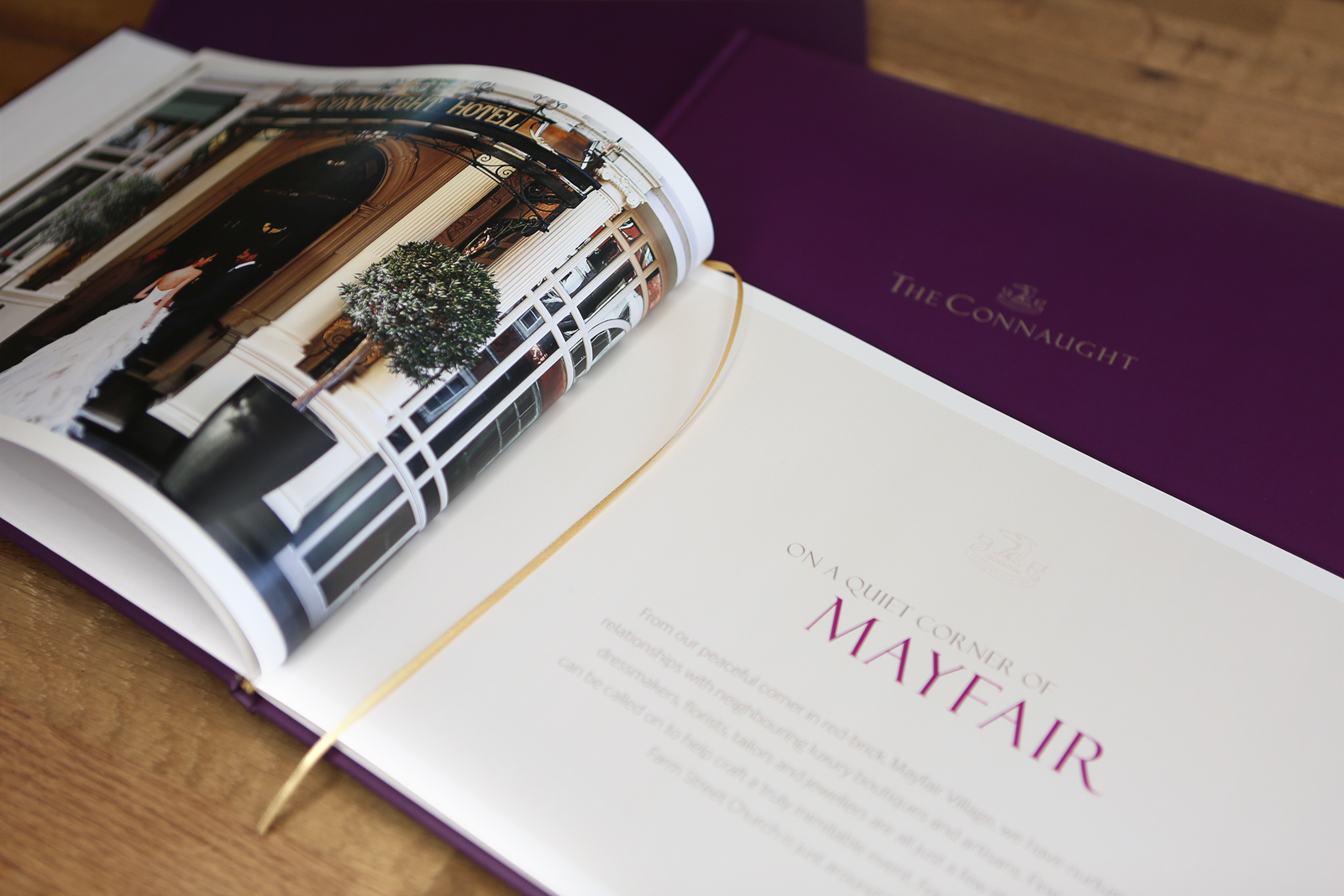 The Connaught events brochure