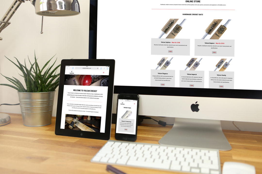 Vulcan Cricket Branding & Website