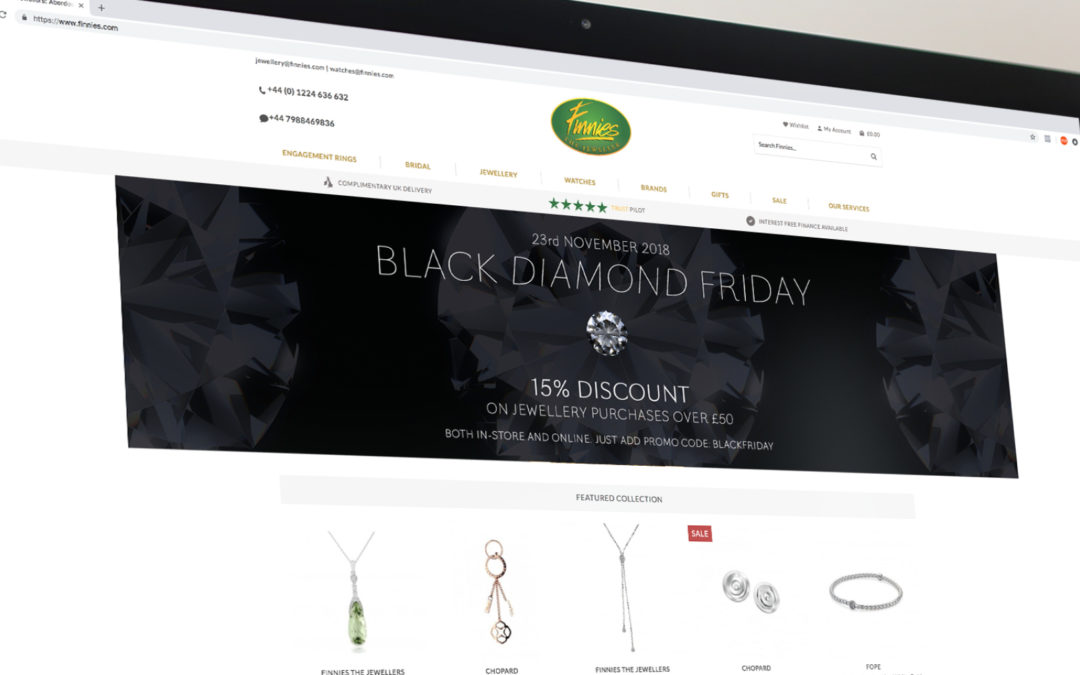 Finnies ‘Black Diamond Friday’ Campaign 2018