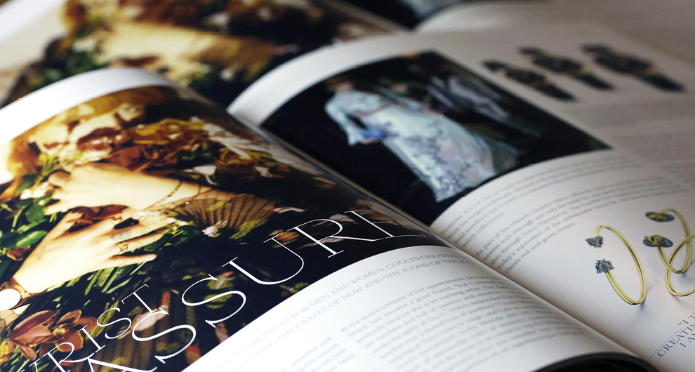 Timeless Magazine: Issue 5. Design, production and publishing of the luxury lifestyle customer magazine for Finnies the Jeweller, Aberdeen