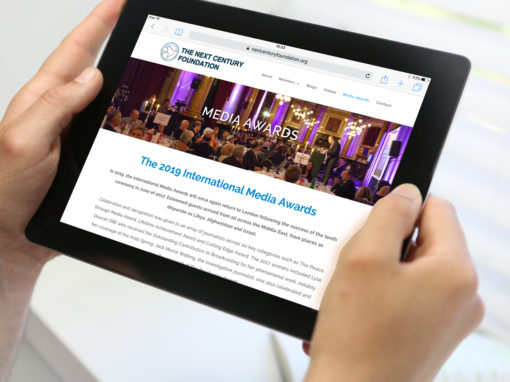 The Next Century Foundation website