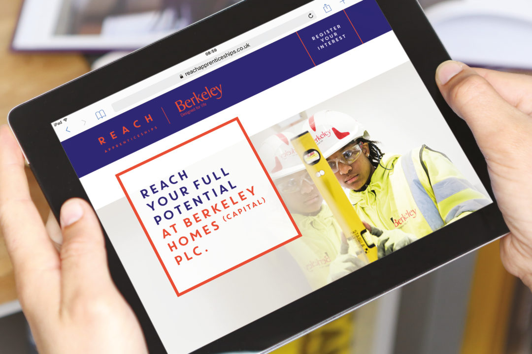 Reach Apprenticeships website
