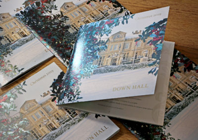 Down Hall 2019 Christmas Brochure