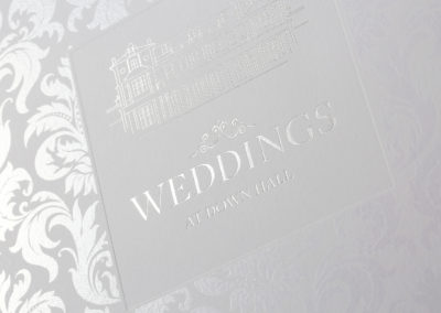 Down Hall Wedding Brochure